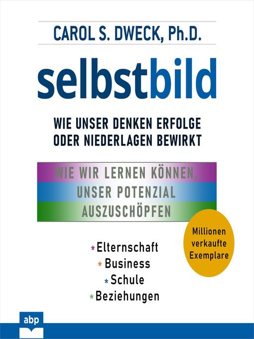 Title details for Selbstbild by Carol Dweck - Available